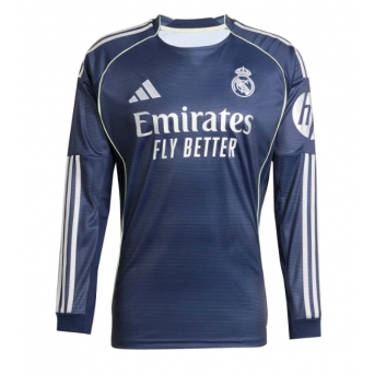 Real Madrid Maglia Gara Trasferta Repliche 2025-26 Maniche Lunghe